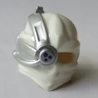 Wrap with Cyborg Eyepiece and Triple Blue Sensor Print