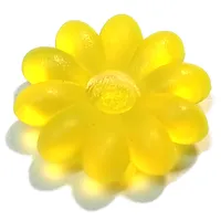 Clikits Icon, Flower 2 x 2 Large, 10 Petals with Pin [Frosted]