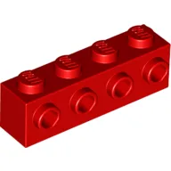 Brick Special 1 x 4 with 4 Studs on One Side