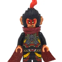 Evil Macaque, Dark Red Cape, Straight Tail