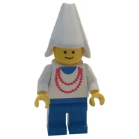Maiden - Blue Legs, White Cone Hat