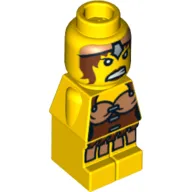 Microfig Female Warrior Print