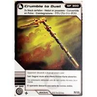 Trading Card, Ninjago Deck #2: 74 - Crumble to Dust - International Version
