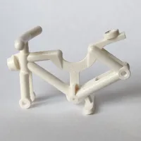 Bicycle Frame, Reinforced Headlight [Hollow Stud]