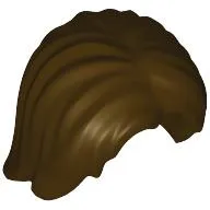 Hair Mid-Length Tousled with Center Part