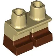 Leg Short with Reddish Brown Feet Pattern