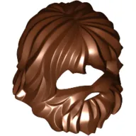 Hair with Beard and Mouth Hole