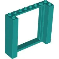 Door Frame Double 2 x 8 x 6