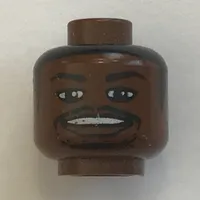 Minifig Head NBA Paul Pierce Print [Blocked Open Stud]