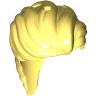 Hair Long with Ponytail French Braided with 2 Holes