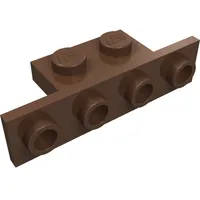 Bracket 1 x 2 - 1 x 4 [Square Corners]