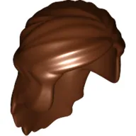 Hair Mid-Length with Braid around Sides