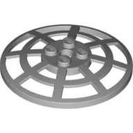 Dish 6 x 6 Inverted, Radar / Webbed [Anti-studs at 90°]