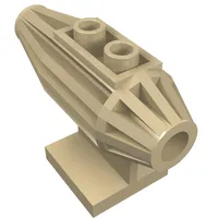 Engine, Strakes, 2 Top Studs, 2 x 2 Bottom Tile