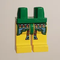 Hips and Yellow Legs with Blue/Red Squares Print (Achu)