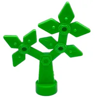 Duplo Flower, Faux Metal Bolts and Rivets Design, 8 Petals