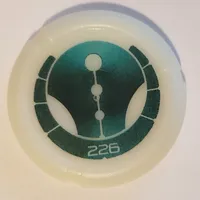 Large Figure Throwing Disc, Kanoka, Ga-Metru 226 Print