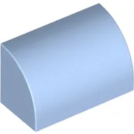 Brick Curved 1 x 2 x 1 No Studs