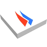 Tile 2 x 2 with Red and Blue Windsurfer Print