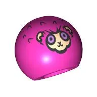 Technic Ball Joint with Pygmy Puff Print