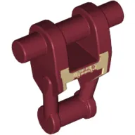 Torso Mechanical, Battle Droid with Tan Insignia and Three Dark Red Dots Print