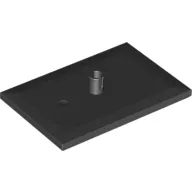 Tile Special 6 x 4 with Beveled Edges and 5mm Pin (Train Bogie Plate)