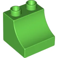 Duplo Brick 2 x 2 x 1 1/2 with Curve