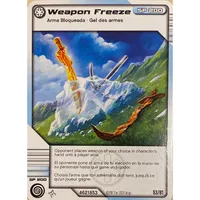 Trading Card, Ninjago Deck #1: 53 - Weapon Freeze - International Version