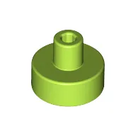 Tile Round 1 x 1 with Hollow Bar