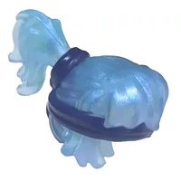 Hair Long, High Ponytail with Dark Blue Headband