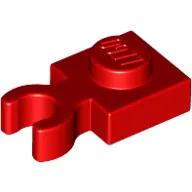 Plate Special 1 x 1 with Clip Vertical [Thick Open O Clip]