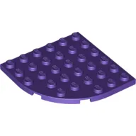 Plate Round Corner 6 x 6