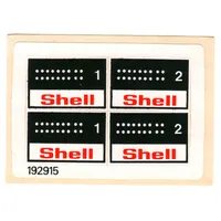 Sticker Sheet for Set 6610-1