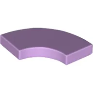 Tile 2 x 2 Curved, Macaroni