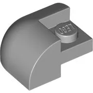 Brick Curved 2 x 2 x 1 Curved Top, Corner