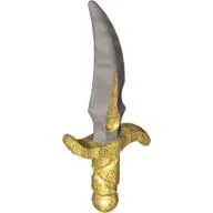 Weapon Dagger with Pearl Light Gray Blade