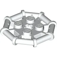 Plate Special 2 x 2 with Bar Frame Octagonal