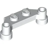 Plate Special 1 x 4 Offset with Bar Holes