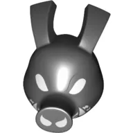 Minifig Head Special, Spider Ham with White Eyes, White Teeth/Fangs print