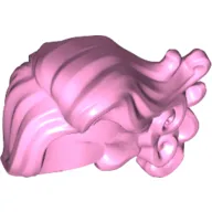 Hair Long Swept Left with Curls