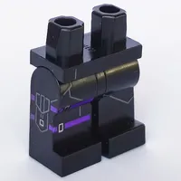 Hips and Black Legs with Dark Purple Straps, Arrows print