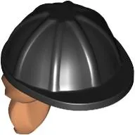 Hair and Helmet, Construction / Hard Hat, Ponytail Nougat Print