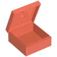 Box 3.5 x 3.5 x 1.3 with Hinged Lid