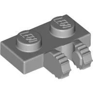 Hinge Plate 1 x 2 Locking with 2 Fingers on Side, 7 Teeth