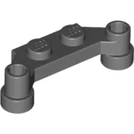 Plate Special 1 x 4 Offset with Bar Holes