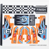 Sticker Sheet for Set 42104-1