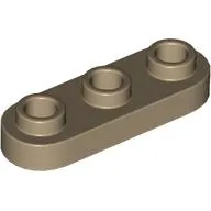 Plate Special 1 x 3 Rounded with 3 Open Studs