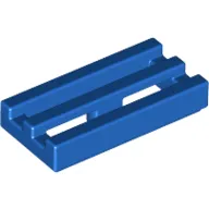 Tile Special 1 x 2 Grille with Bottom Groove