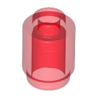 Brick Round 1 x 1 Open Stud