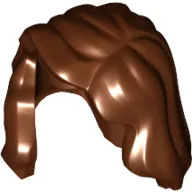 Hair Mid-Length with Part over Front of Right Shoulder